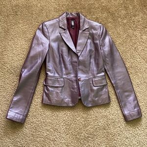 Women's very Chic Laundry Shelli Segal Lamb leather lambs leather jacket Vint